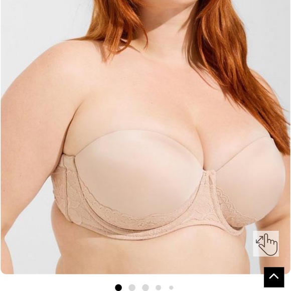 torrid Other - Torrid Curves Bombshell Everyday Strapless Push-Up Bra SZ 46C